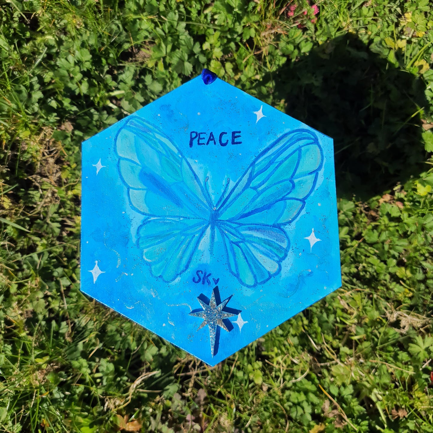 Peace Butterfly Essence Original Painting