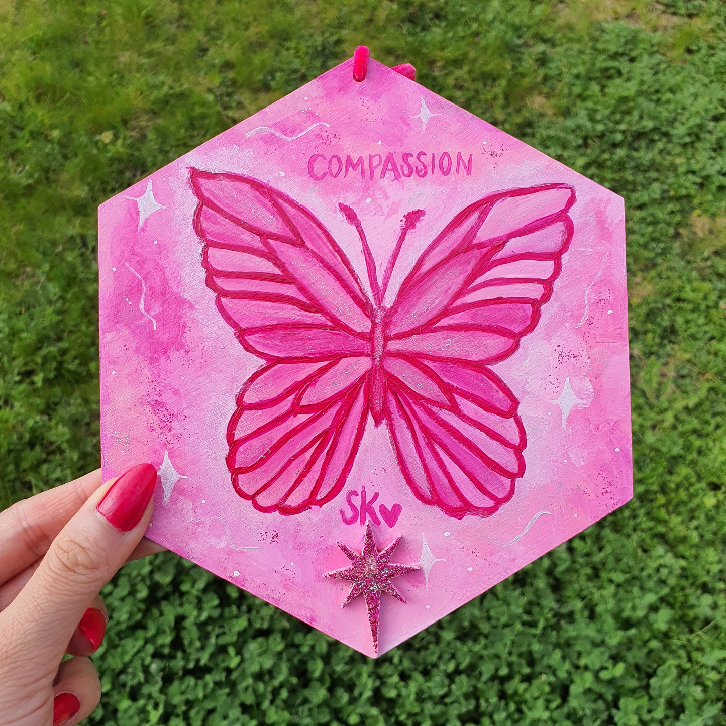 Compassion Butterfly Essence Original Painting