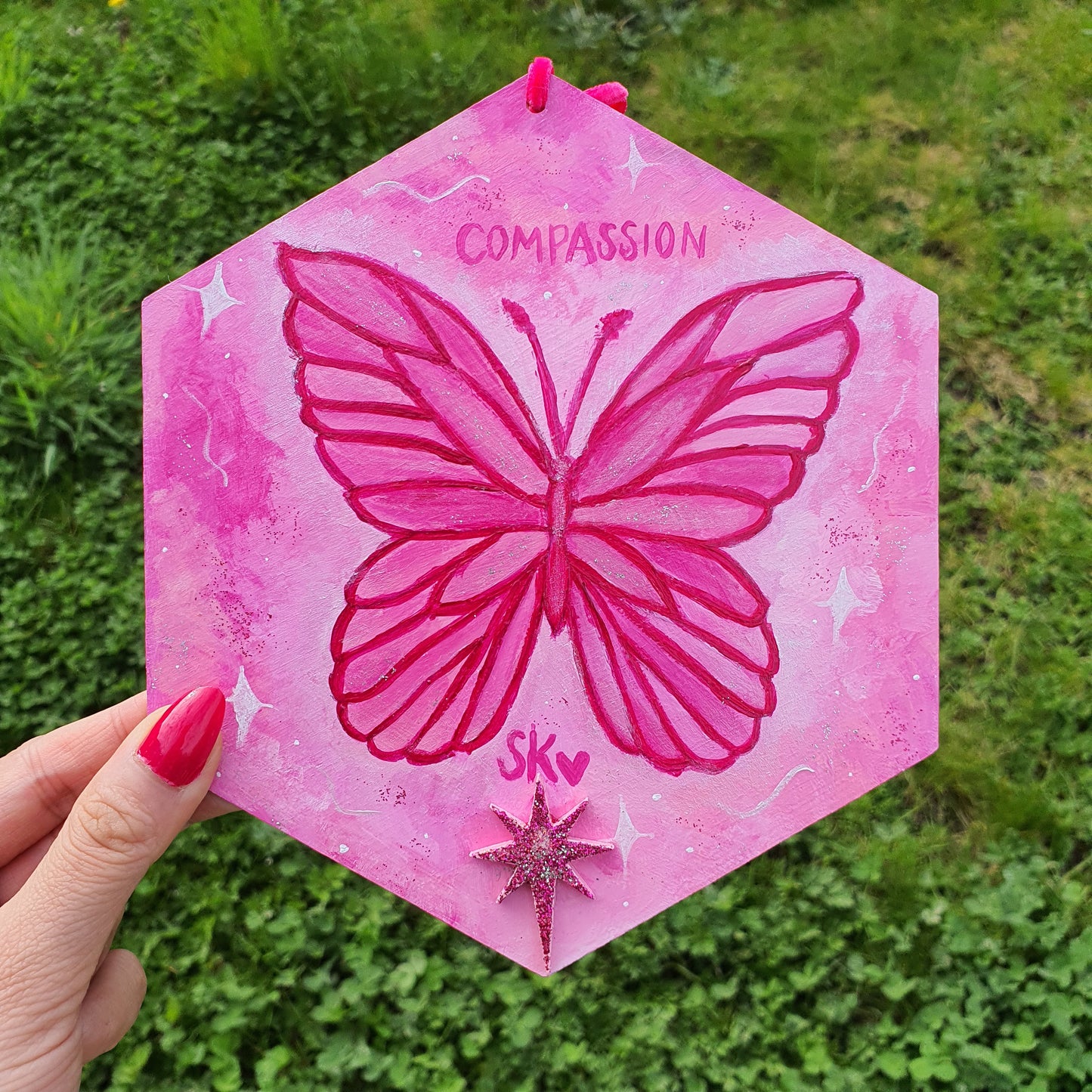 Compassion Butterfly Essence Original Painting