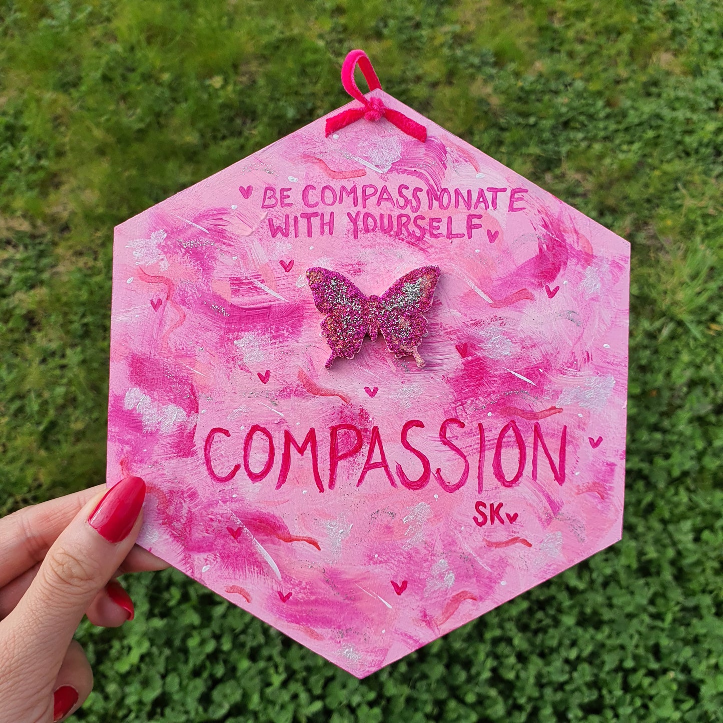 Compassion Butterfly Essence Original Painting