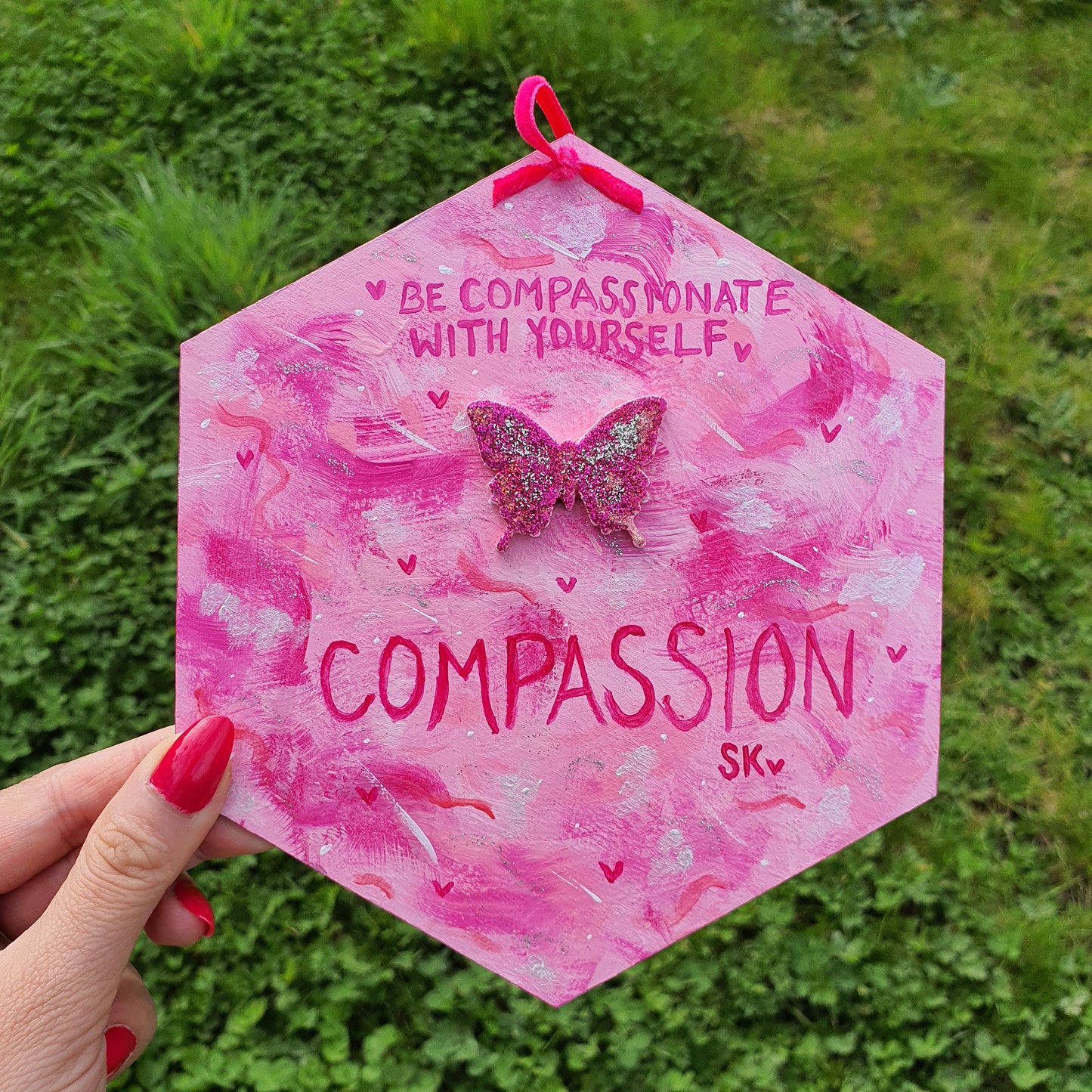 Compassion Butterfly Essence Original Painting