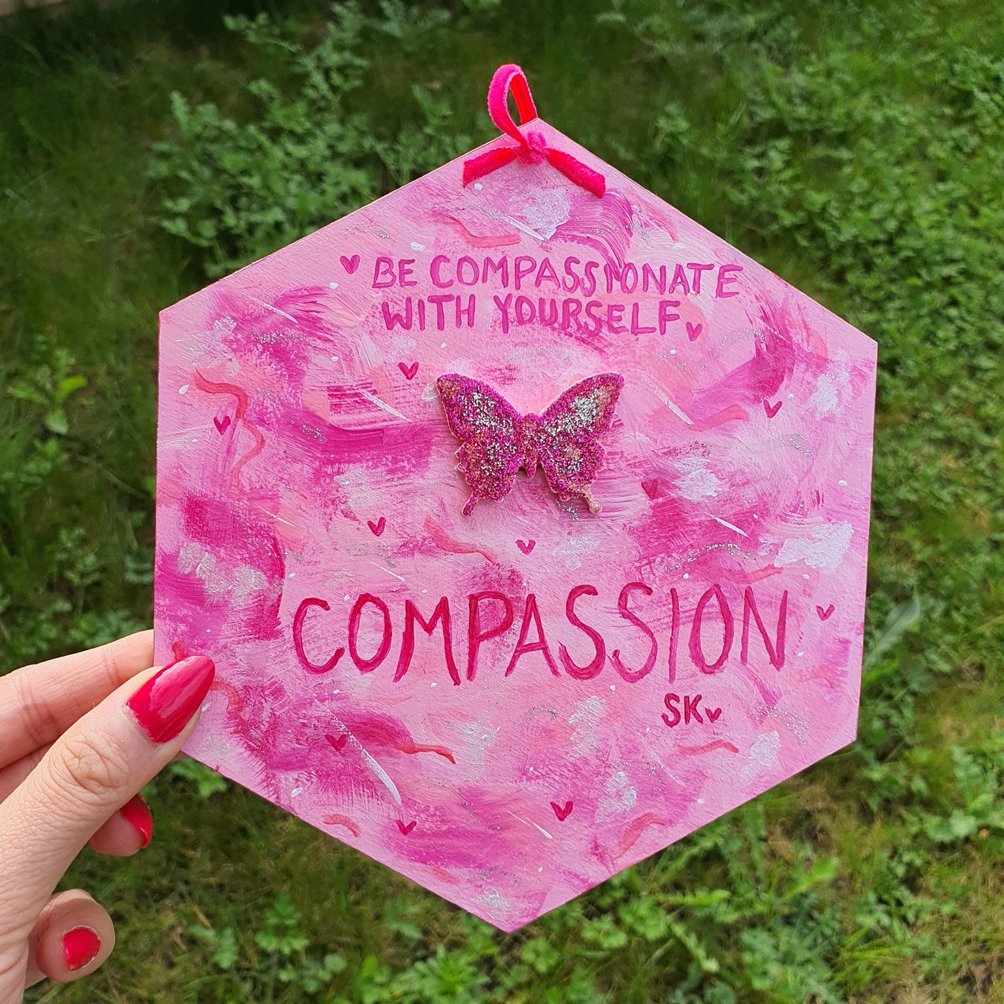 Compassion Butterfly Essence Original Painting