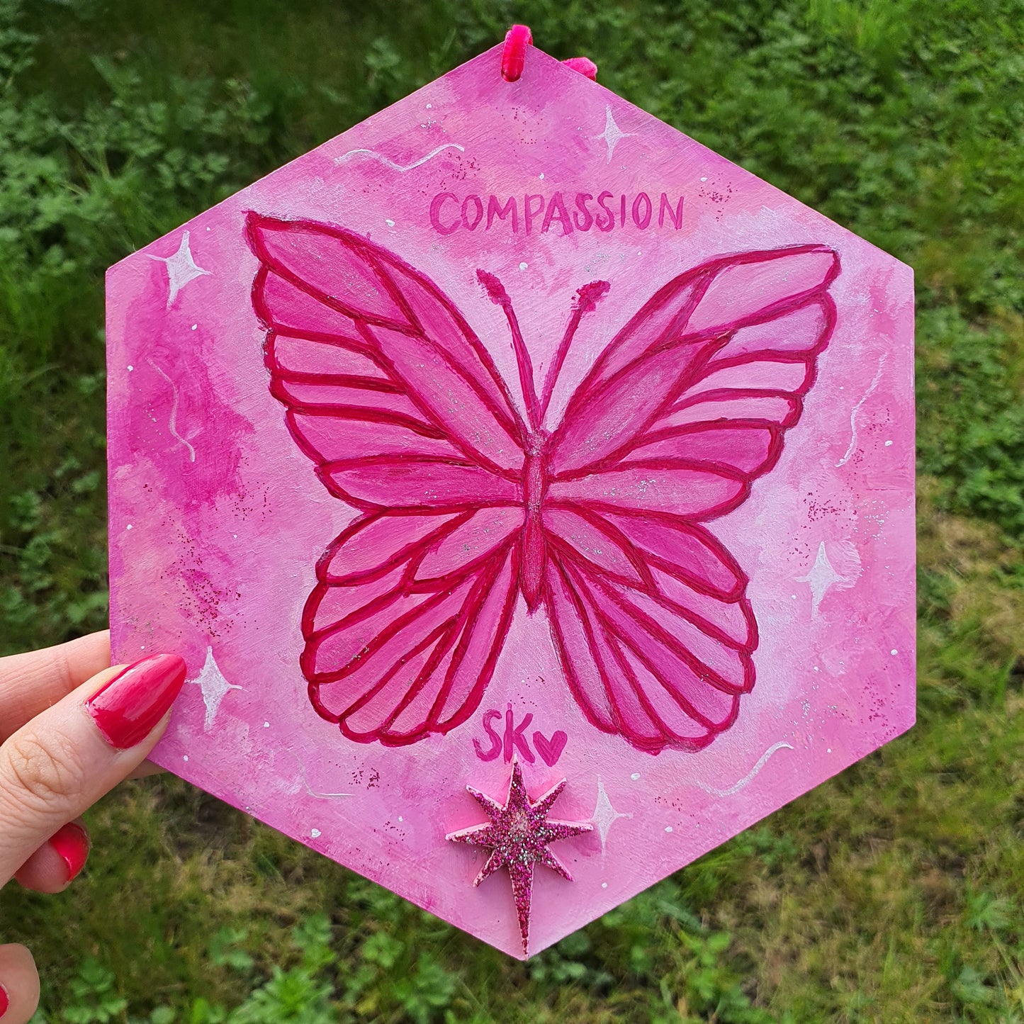 Compassion Butterfly Essence Original Painting