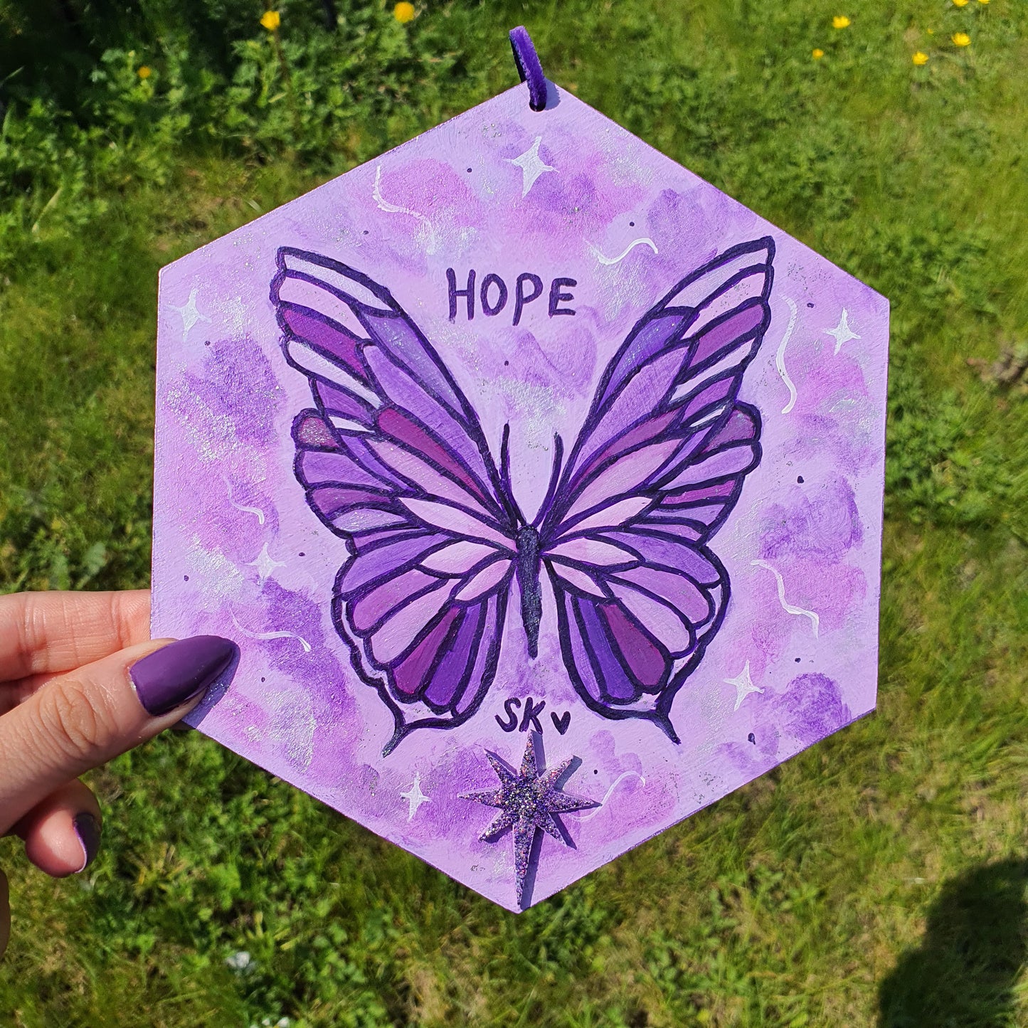 Hope Butterfly Essence Original Painting