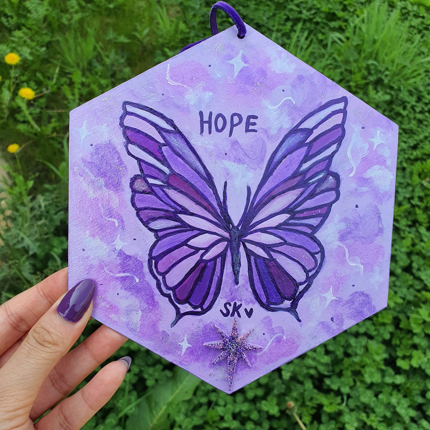 Hope Butterfly Essence Original Painting
