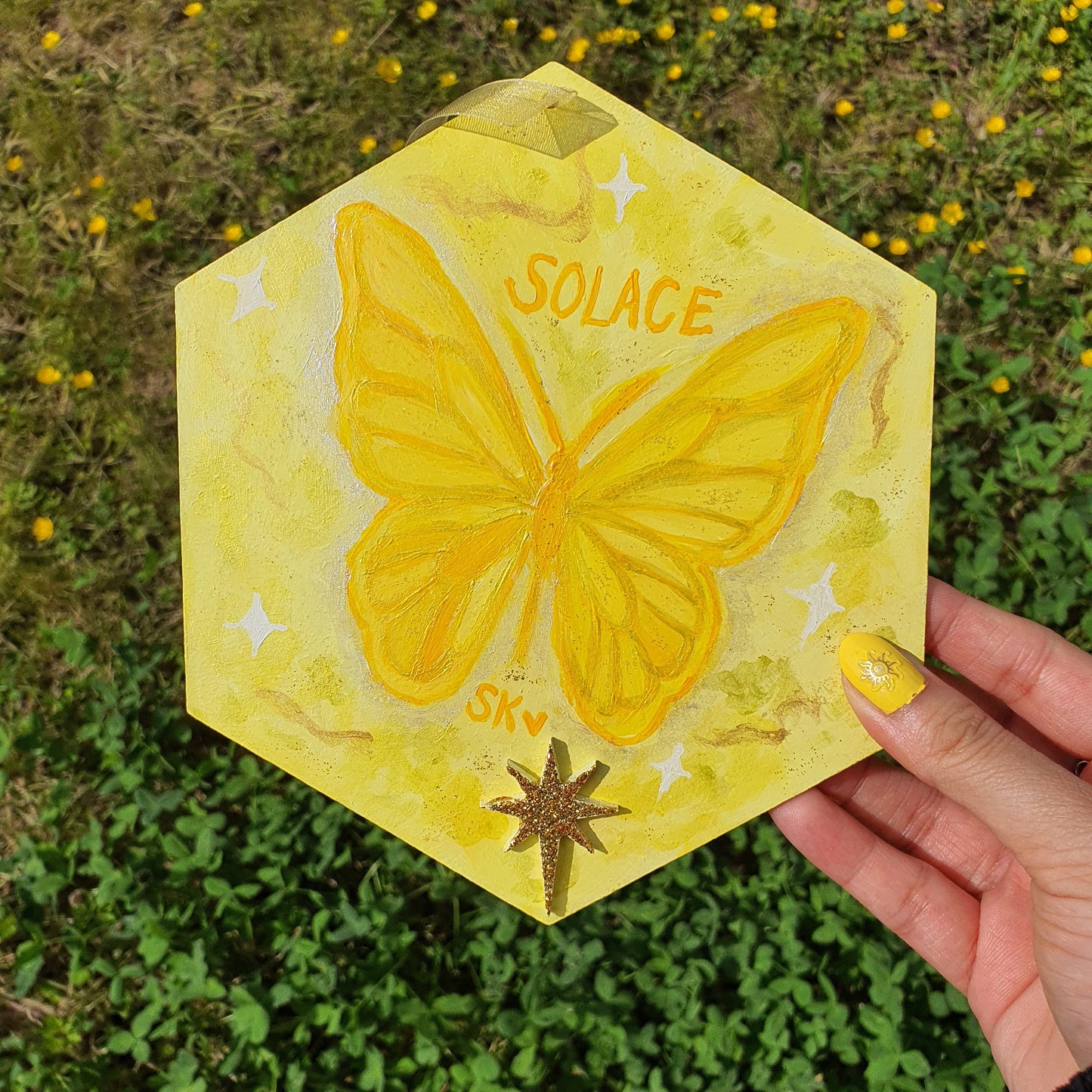 Solace Butterfly Essence Original Painting