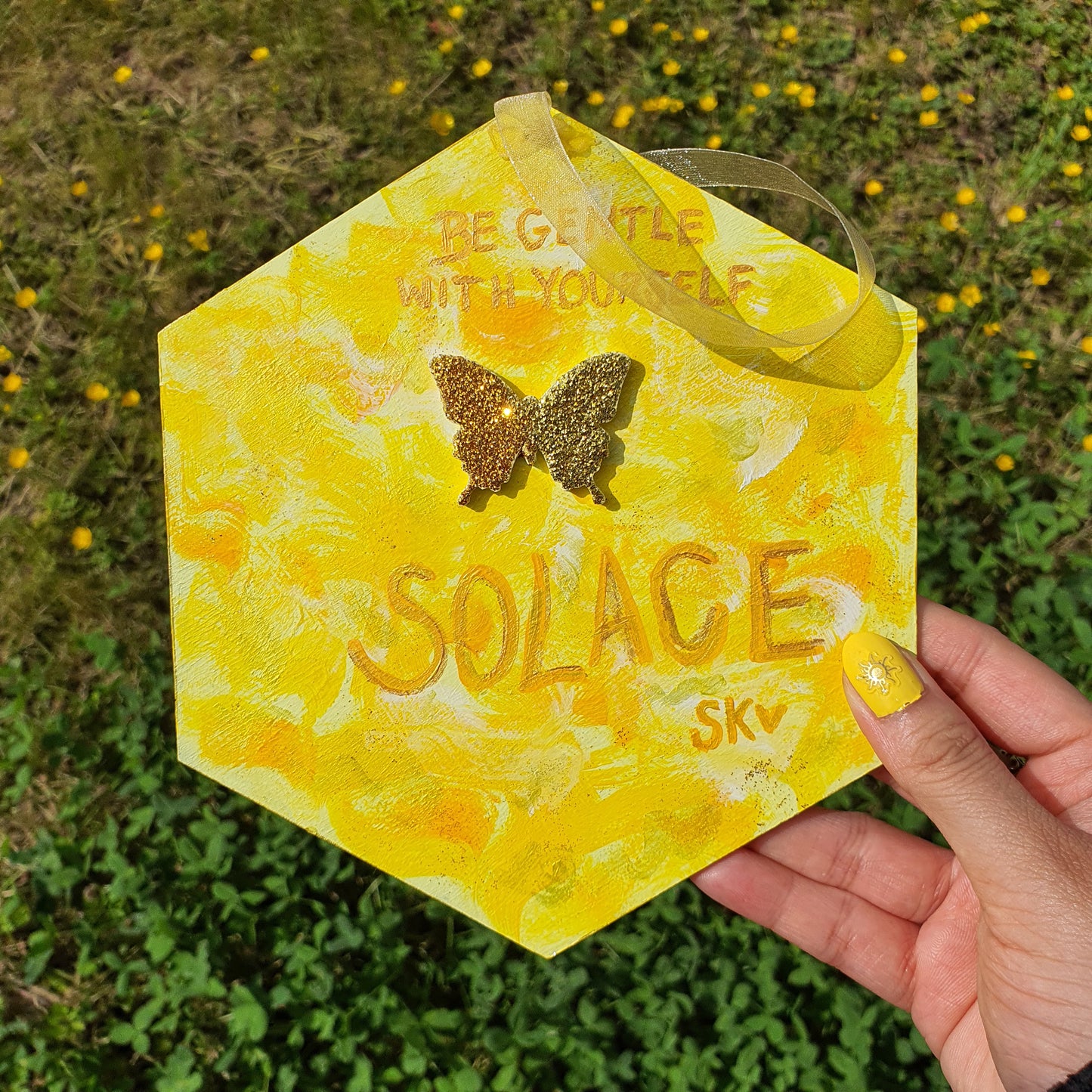 Solace Butterfly Essence Original Painting