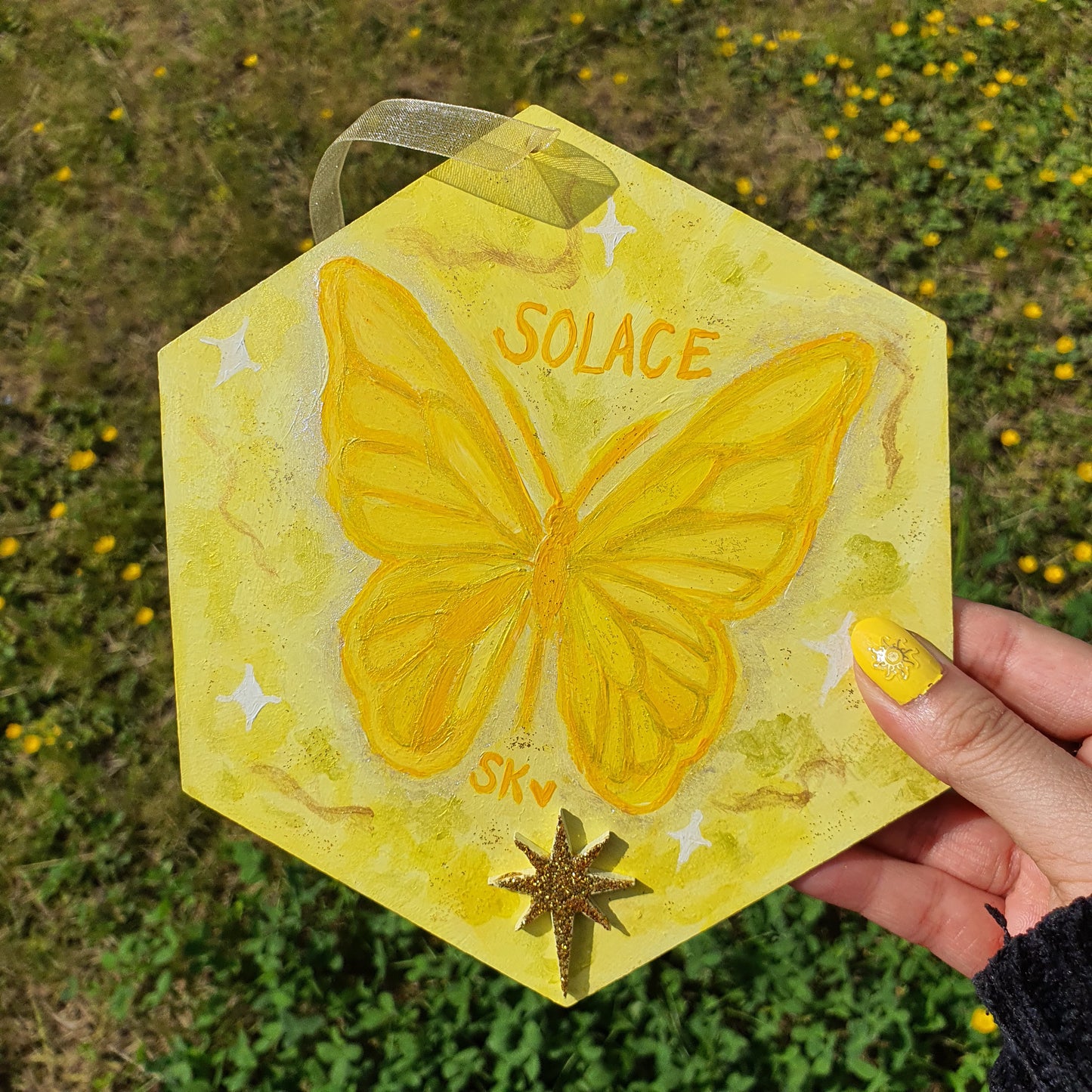 Solace Butterfly Essence Original Painting