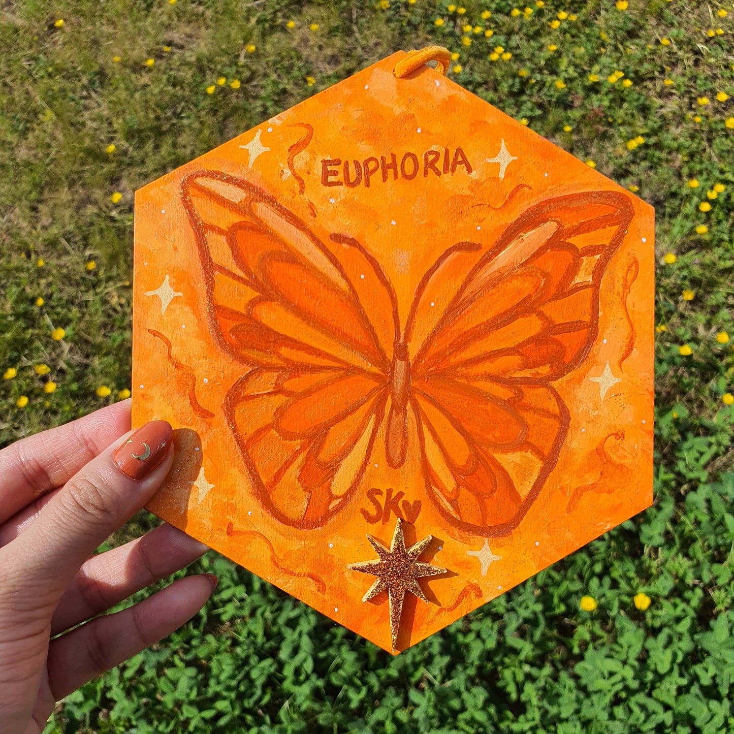 Euphoria Butterfly Essence Original Painting