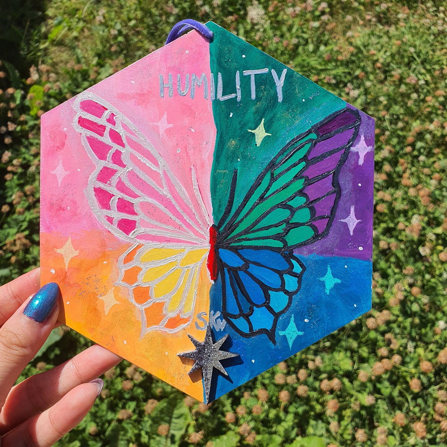 Humility Butterfly Essence Original Painting