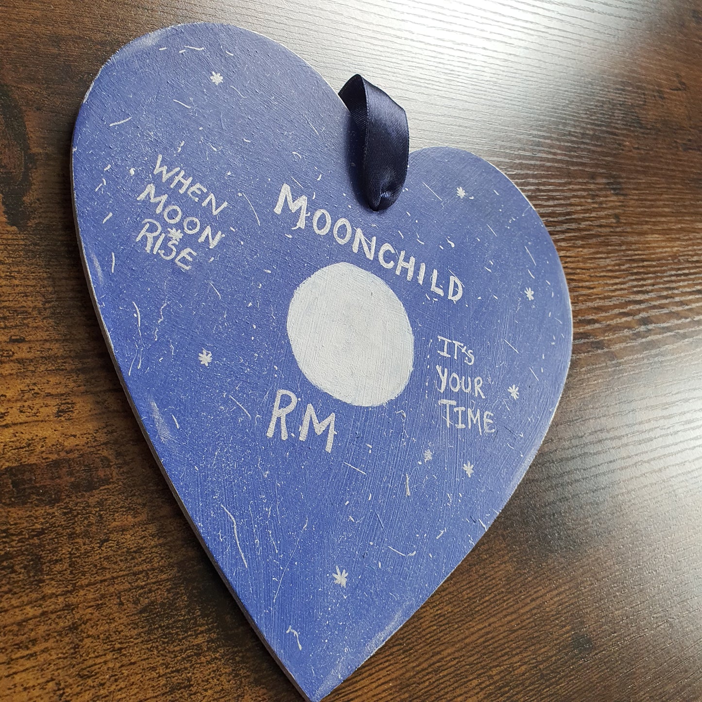 BTS RM (Namjoon) - Moonchild Wooden Wall Hanging Painting