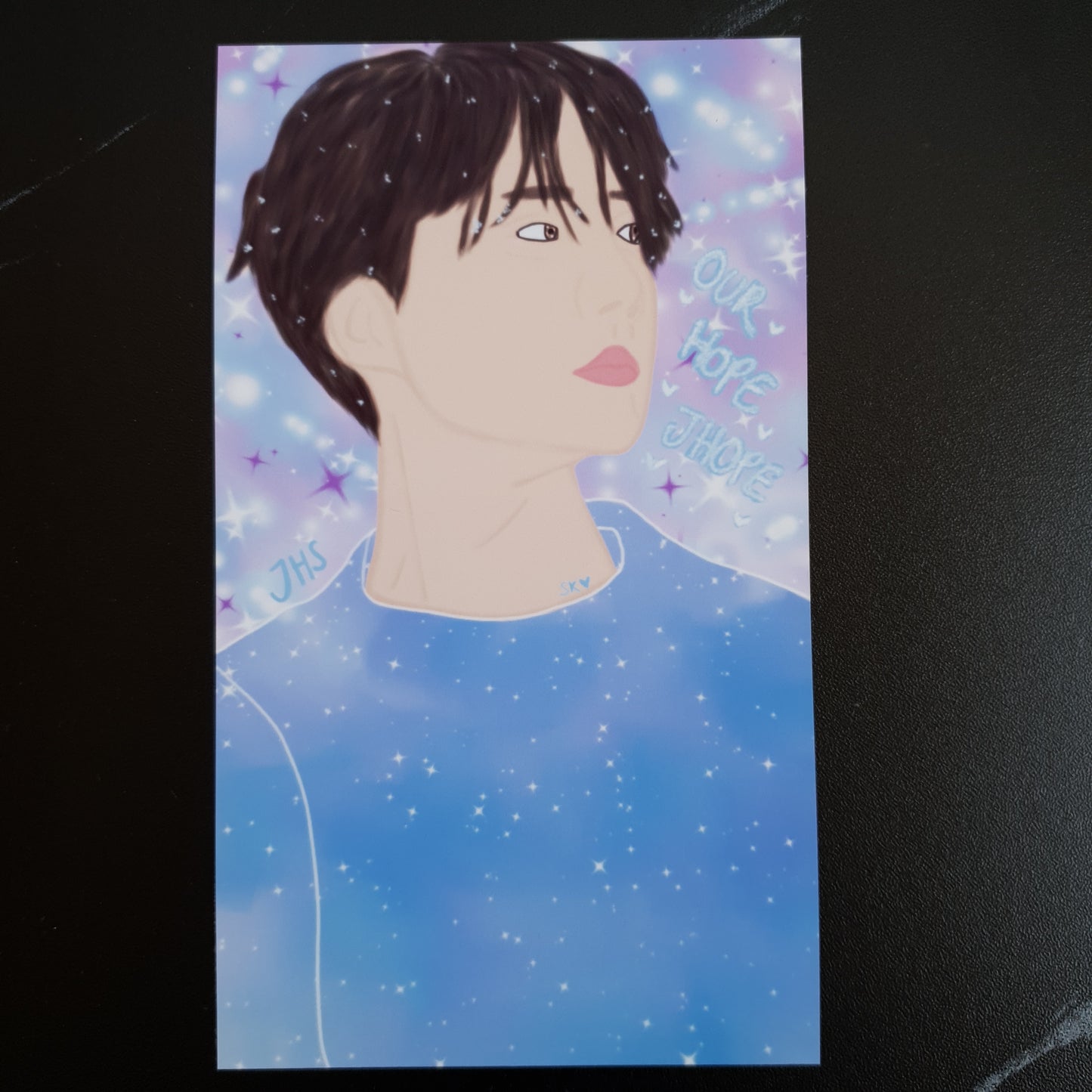 BTS Jhope Dreamy inspired Art Print