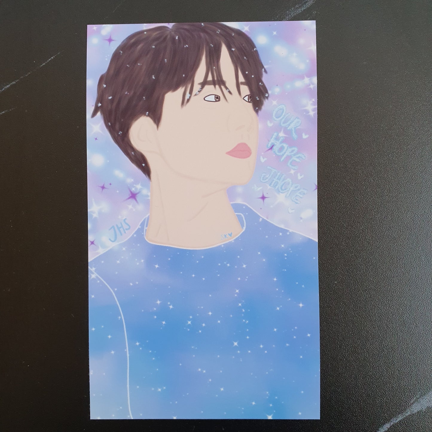 BTS Jhope Dreamy inspired Art Print