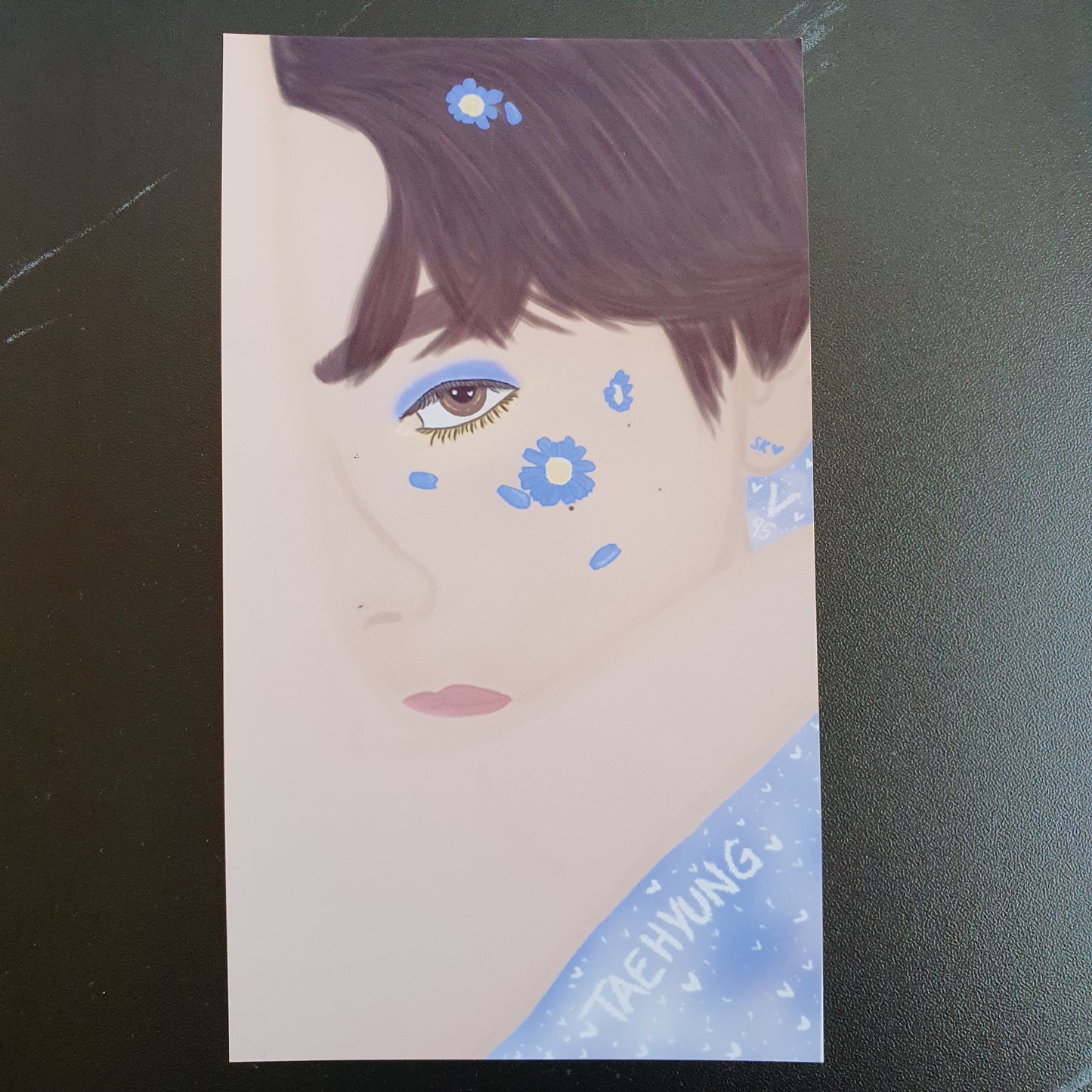 BTS Taehyung (V) - Dreamy Art Print