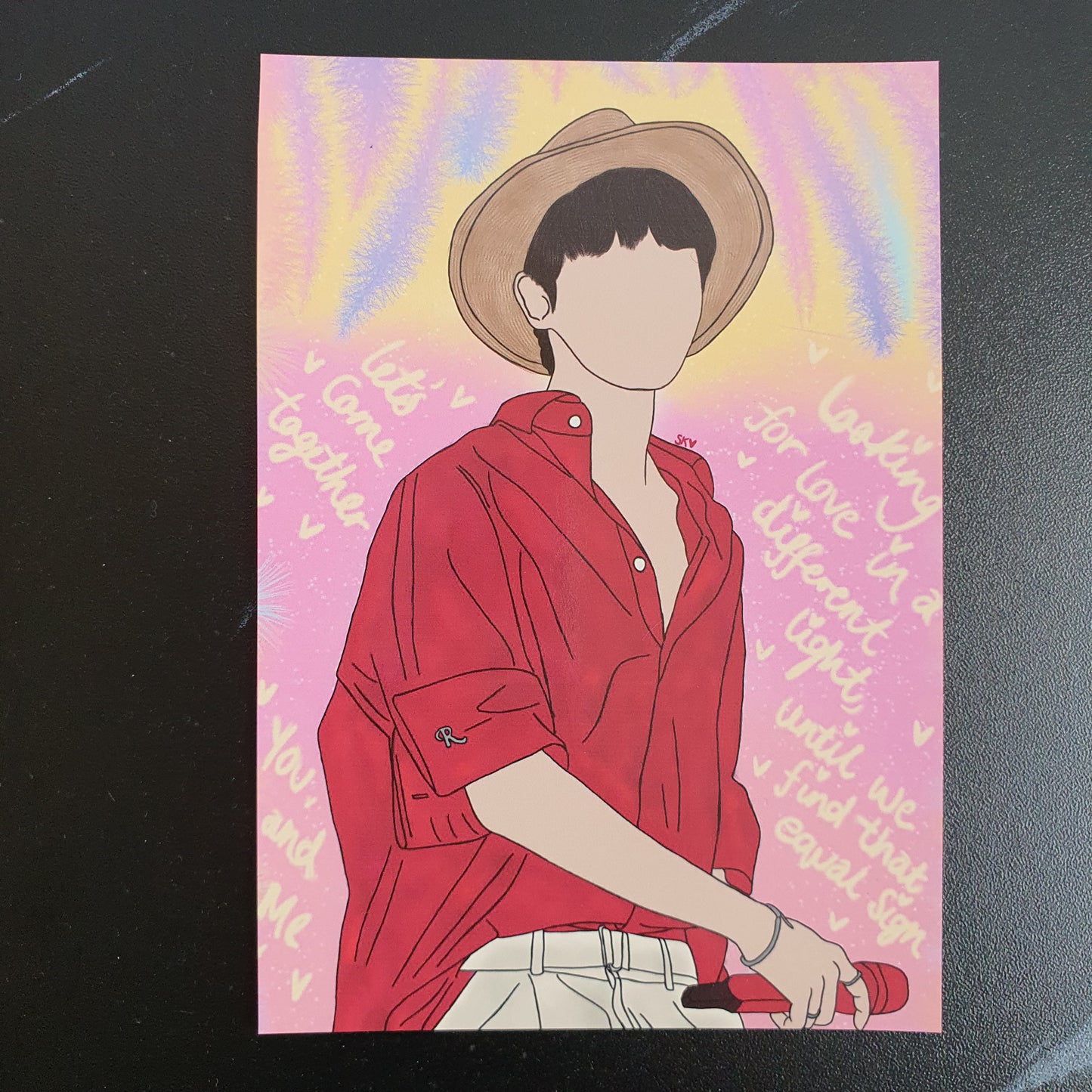 BTS Jhope - Equal Sign Art Print