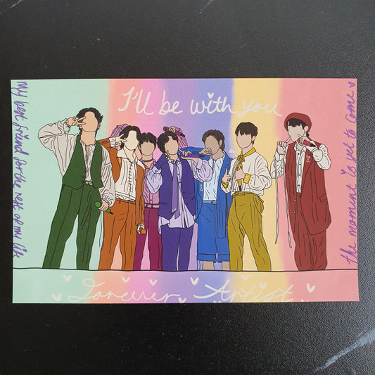 BTS Forever Artist Art Print