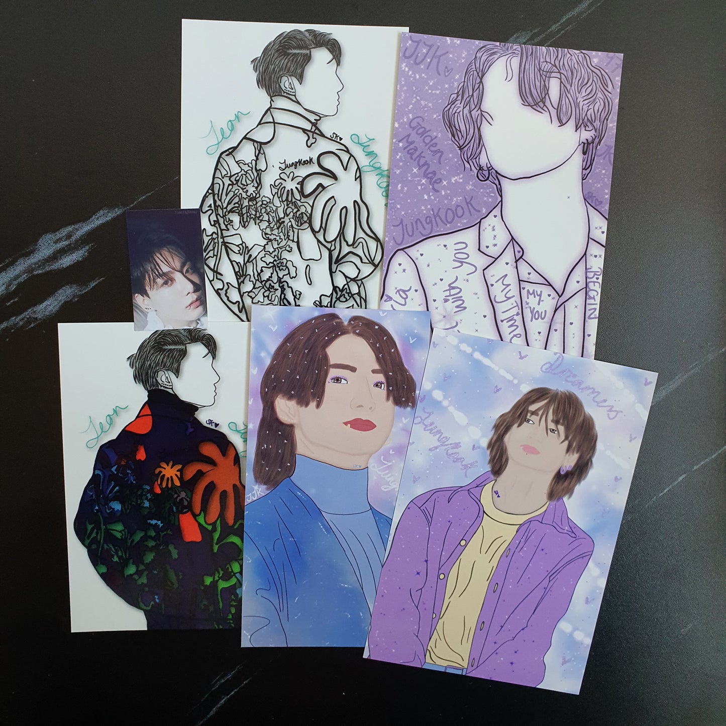 BTS Jungkook Art Print Pack