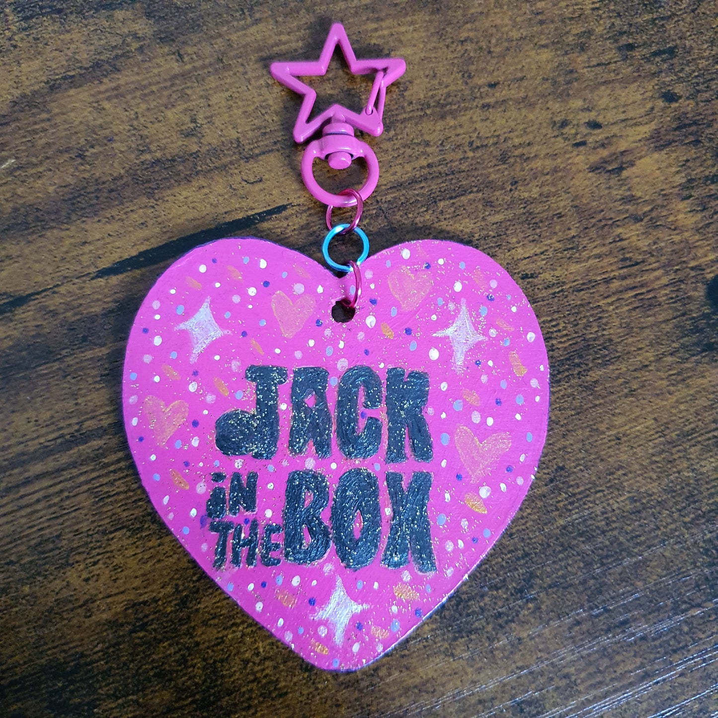 BTS Jhope Jack in the Box Inspired Keychain