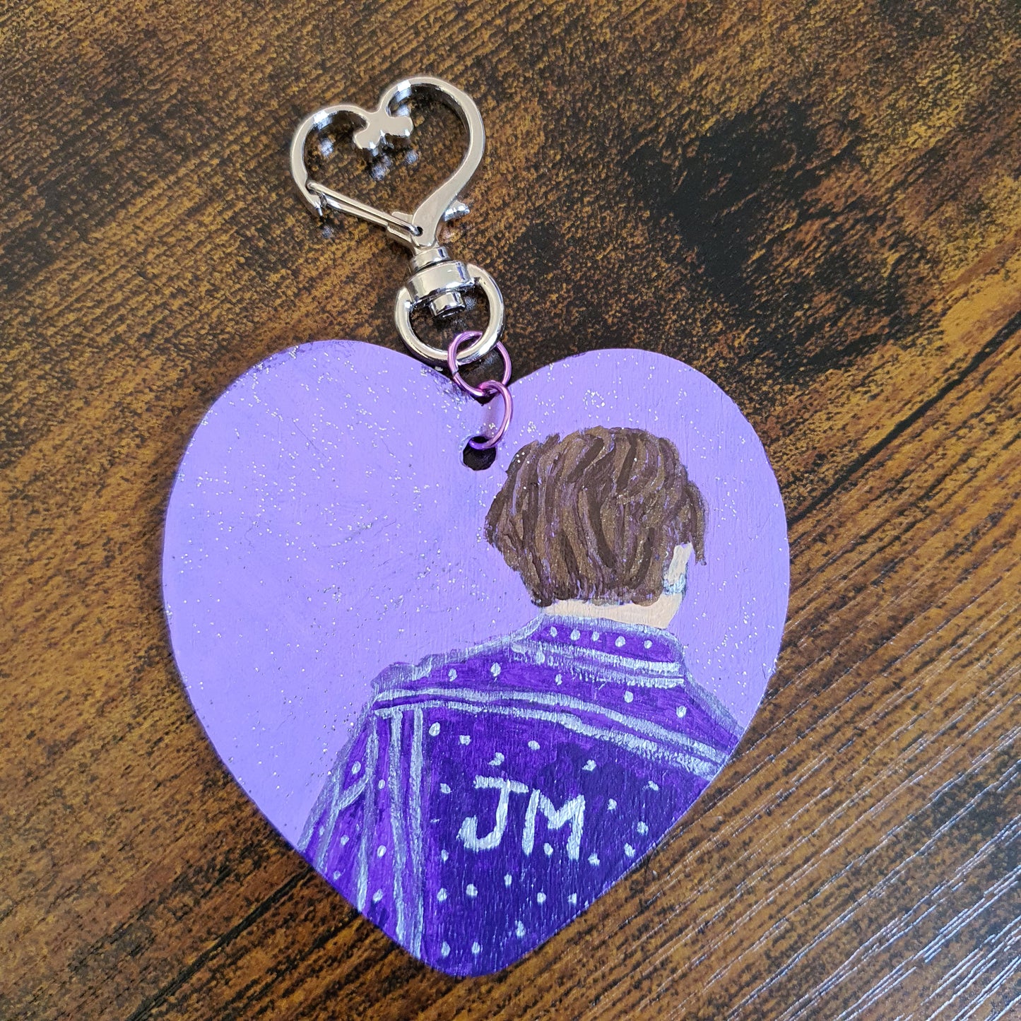 BTS Jimin Closer Than This Inspired Keychain