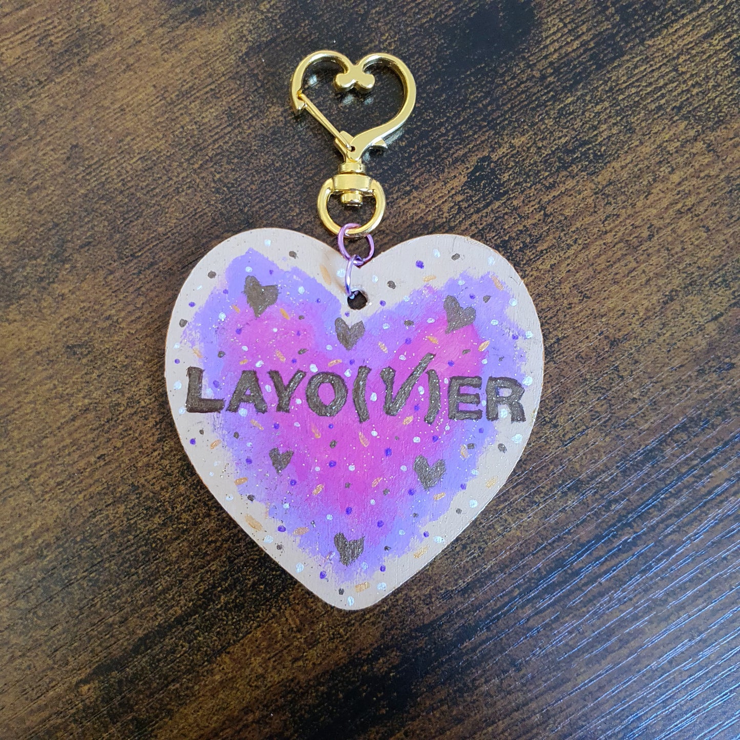 BTS Taehyung (V) Layover Inspired Keychain