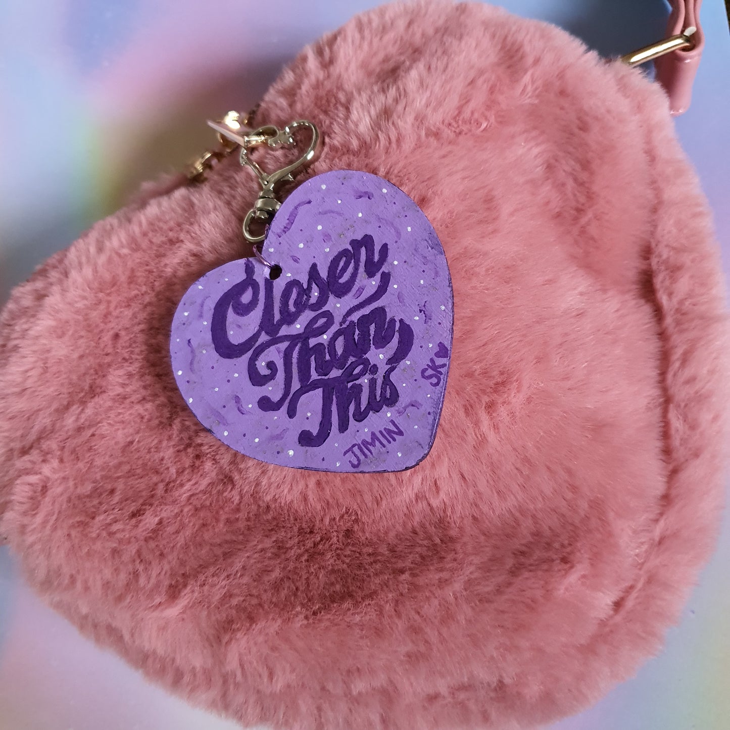 BTS Jimin Closer Than This Inspired Keychain