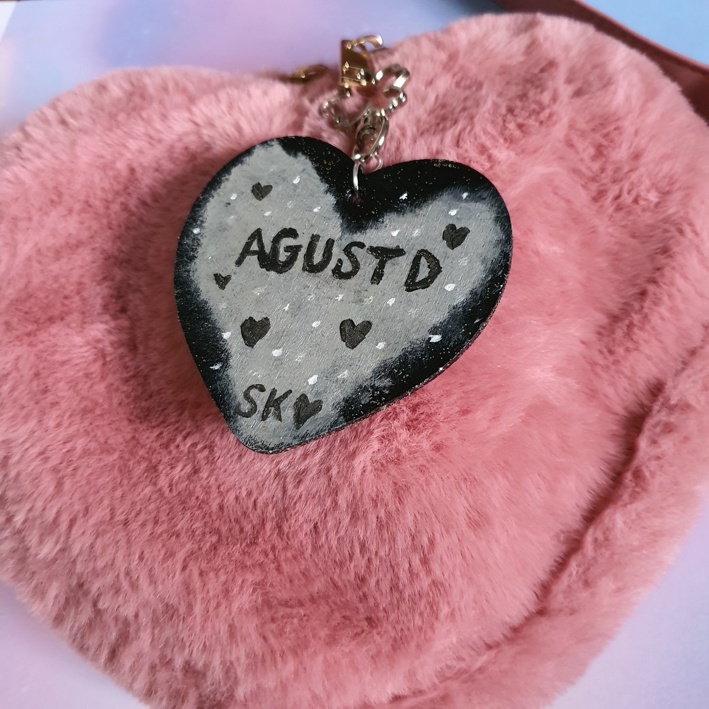 BTS Yoongi (Agust D) Dday Inspired Keychain