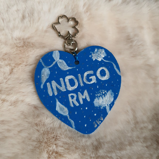 BTS Namjoon (RM) Indigo Inspired Keychain