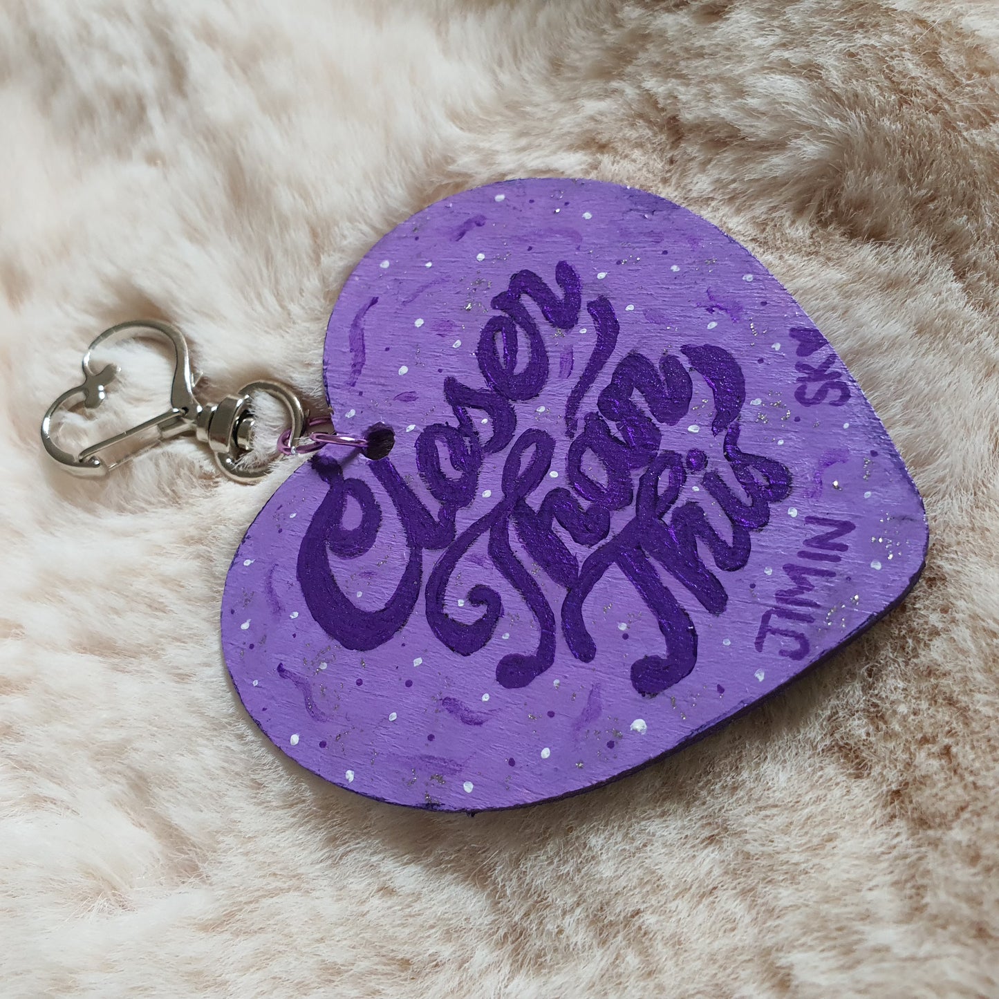 BTS Jimin Closer Than This Inspired Keychain