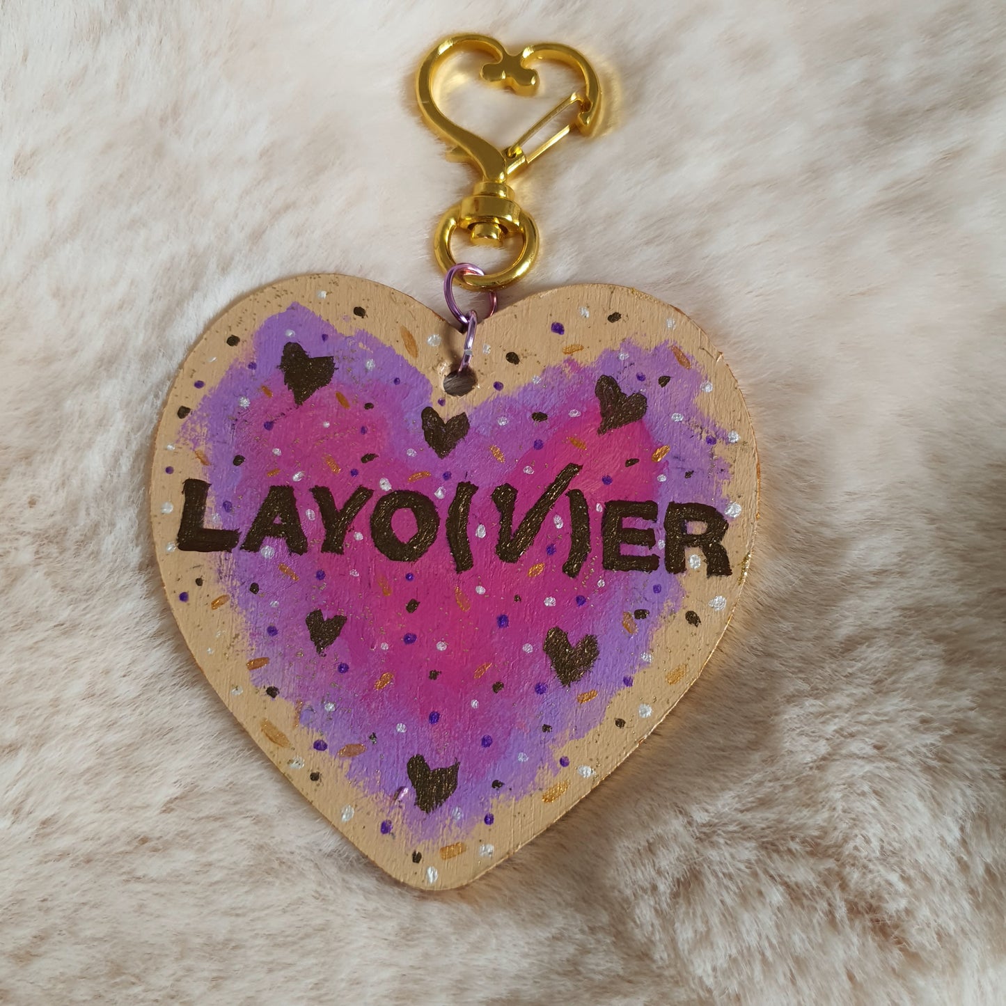 BTS Taehyung (V) Layover Inspired Keychain