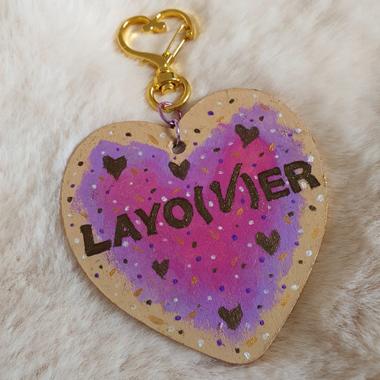 BTS Taehyung (V) Layover Inspired Keychain