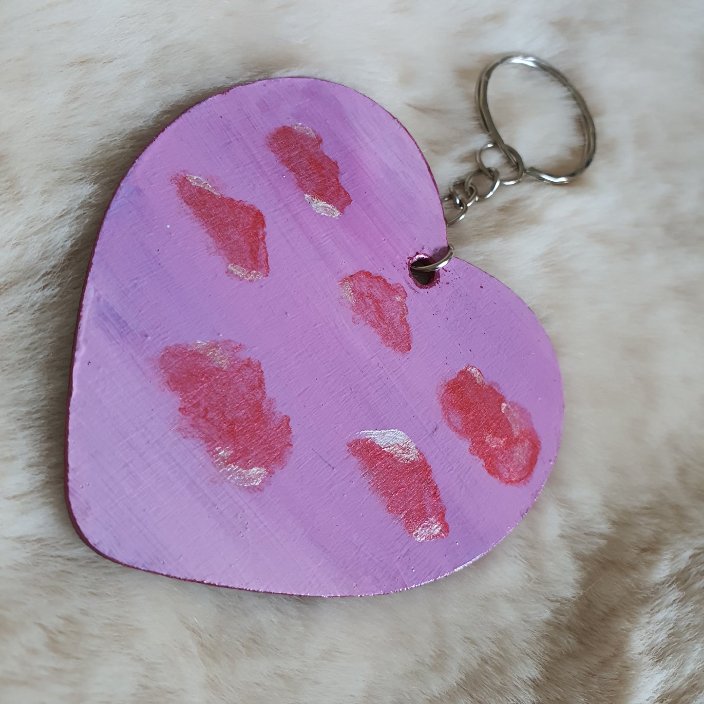 Dreamy Cloud Keychain (Pink)