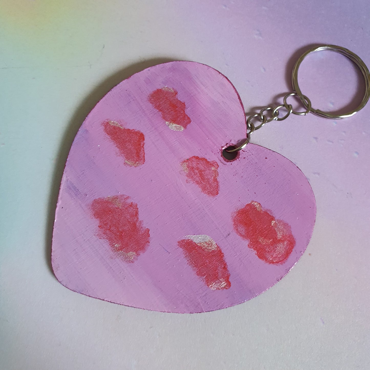 Dreamy Cloud Keychain (Pink)