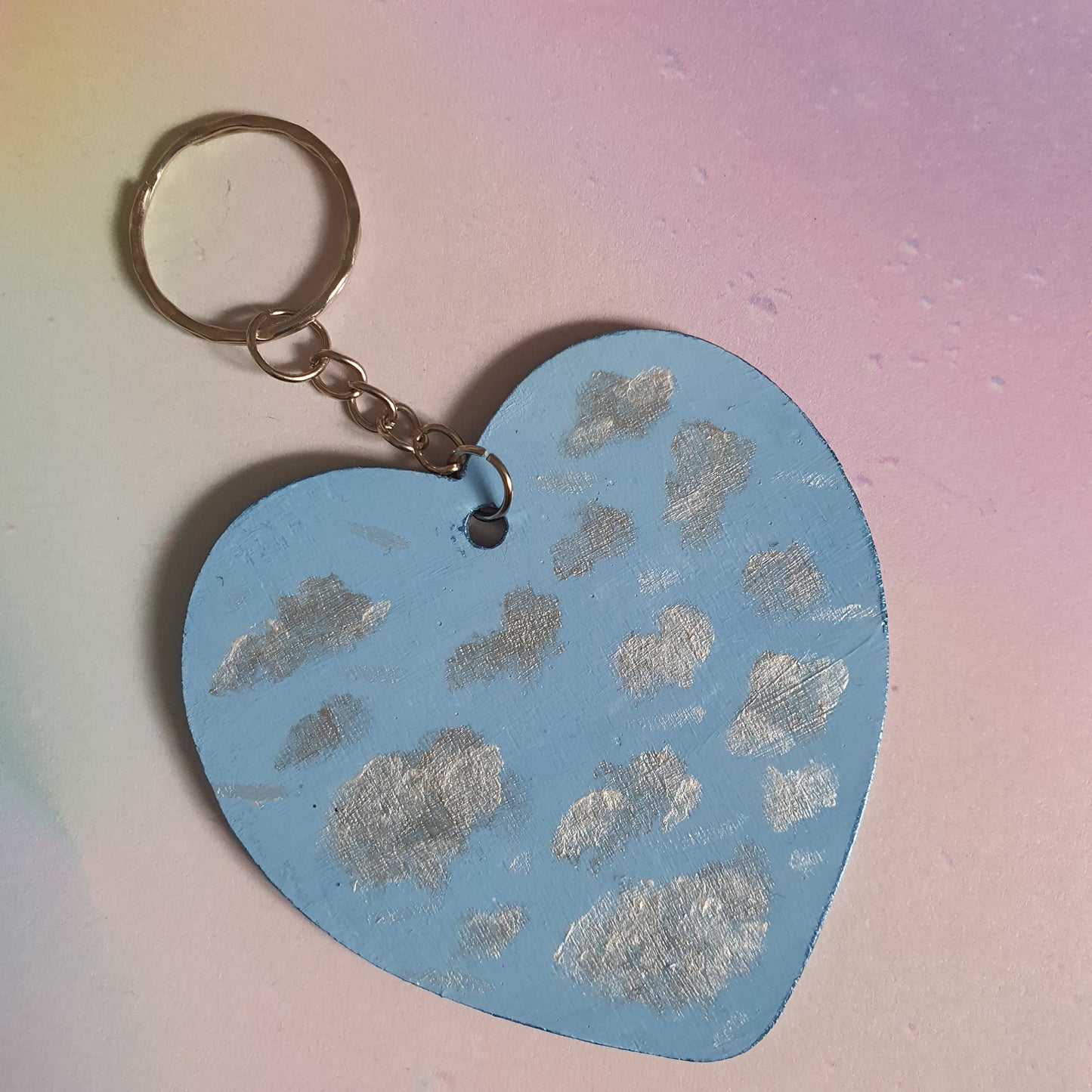 Dreamy Cloud Keychain (Blue)