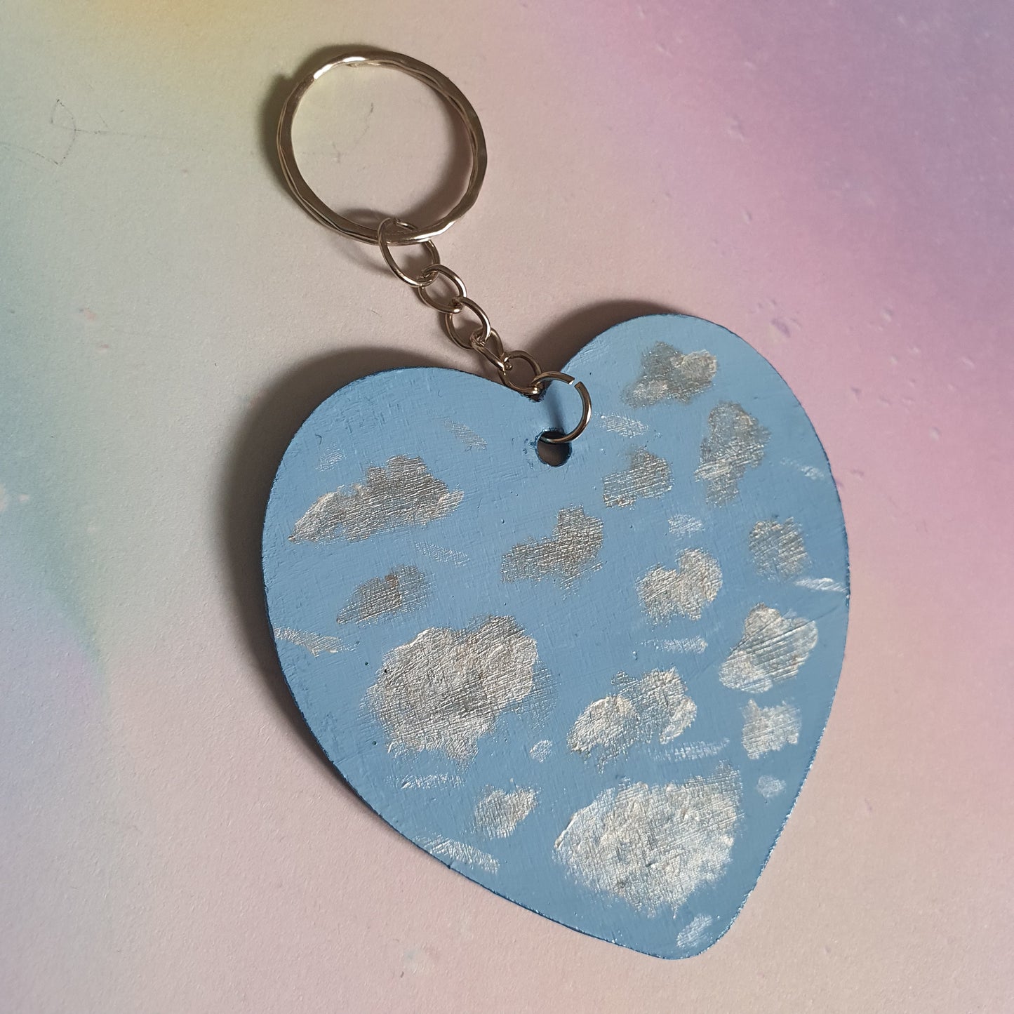 Dreamy Cloud Keychain (Blue)