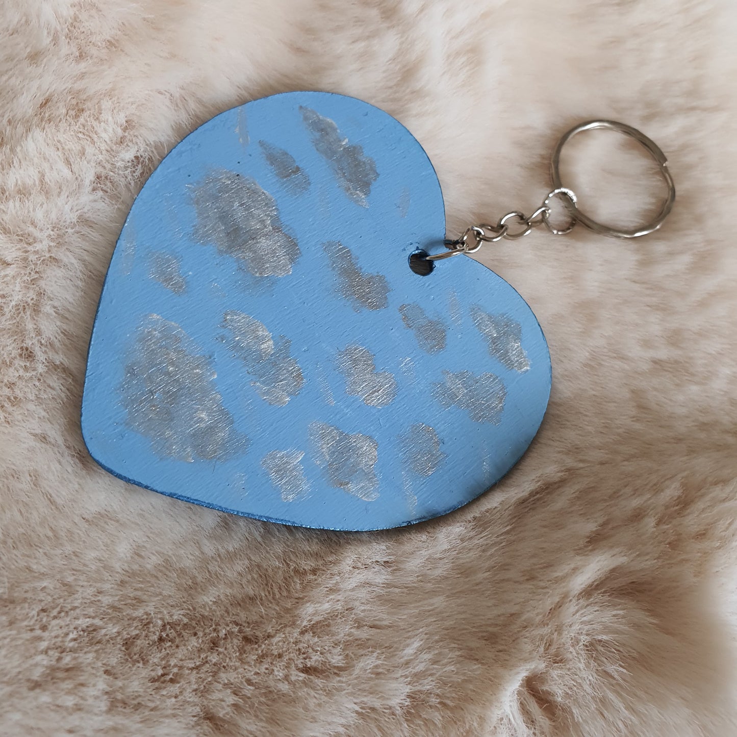 Dreamy Cloud Keychain (Blue)