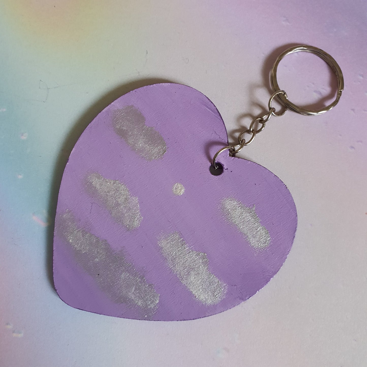 Dreamy Cloud Keychain (Purple)