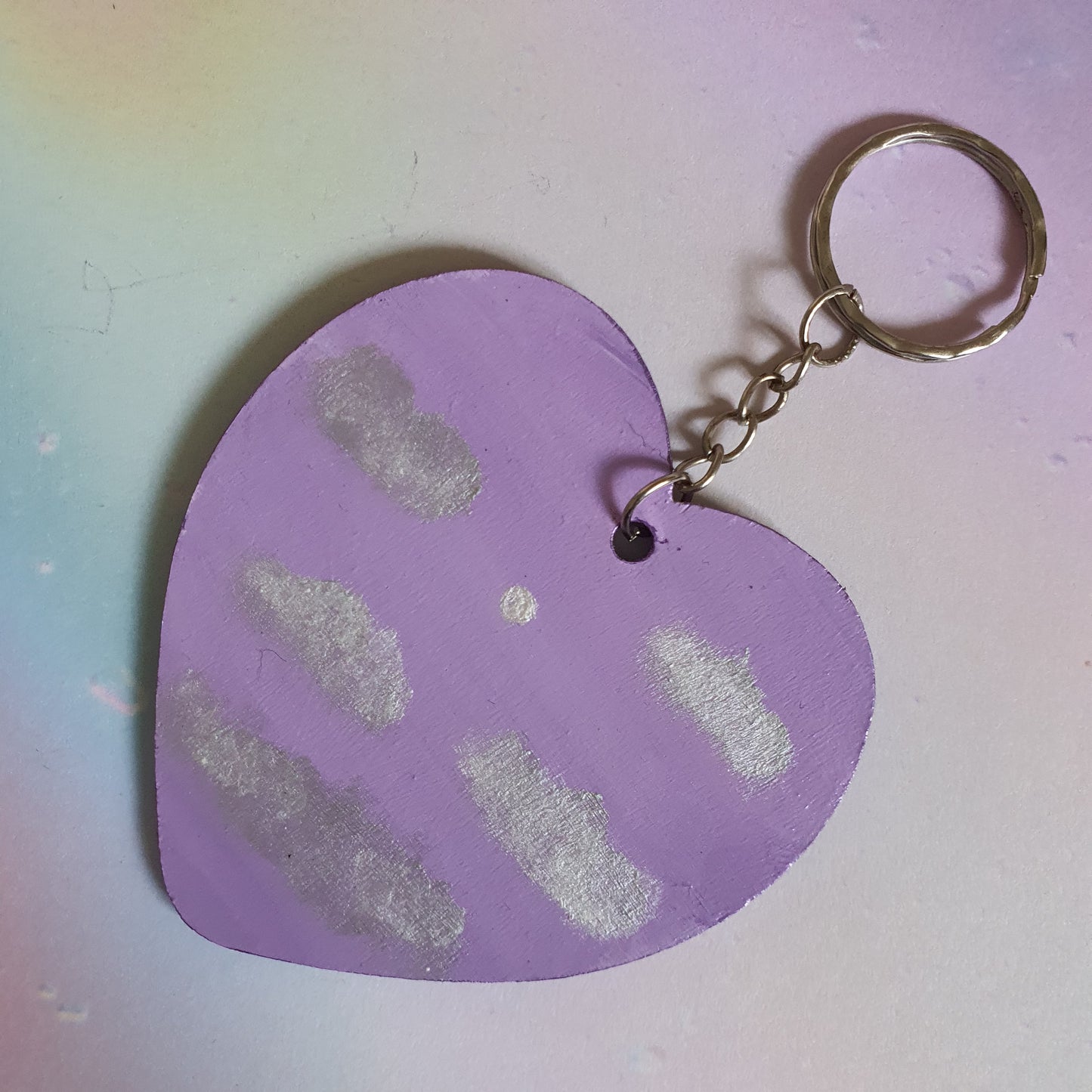 Dreamy Cloud Keychain (Purple)