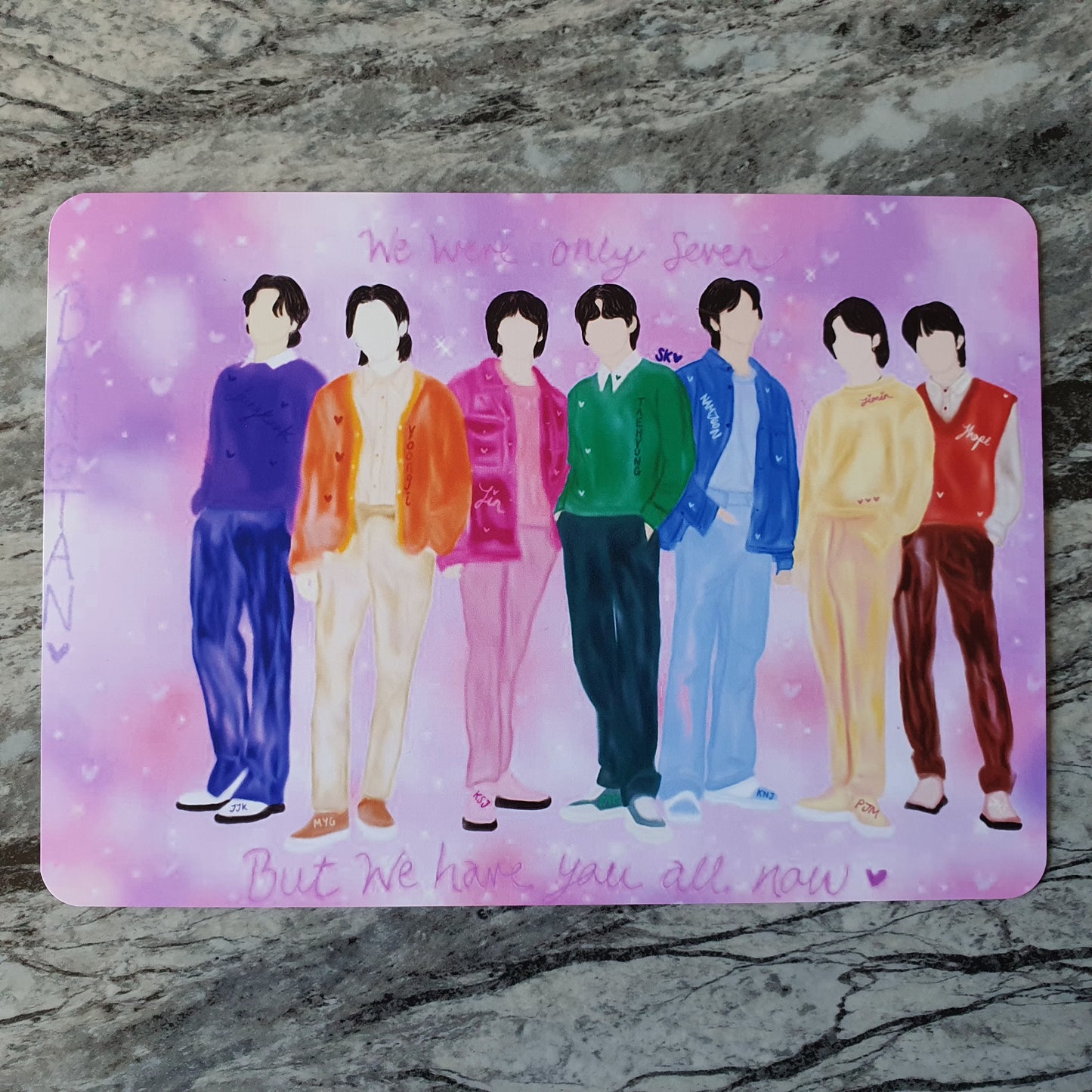 BTS Self Love Art Print Pack (Glossy version)