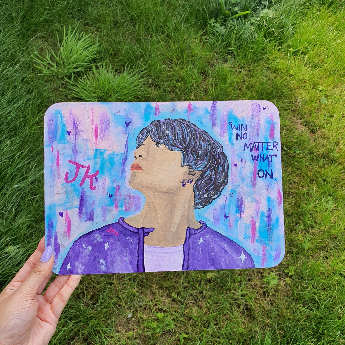 BTS Jungkook ON Acrylic Art Painting