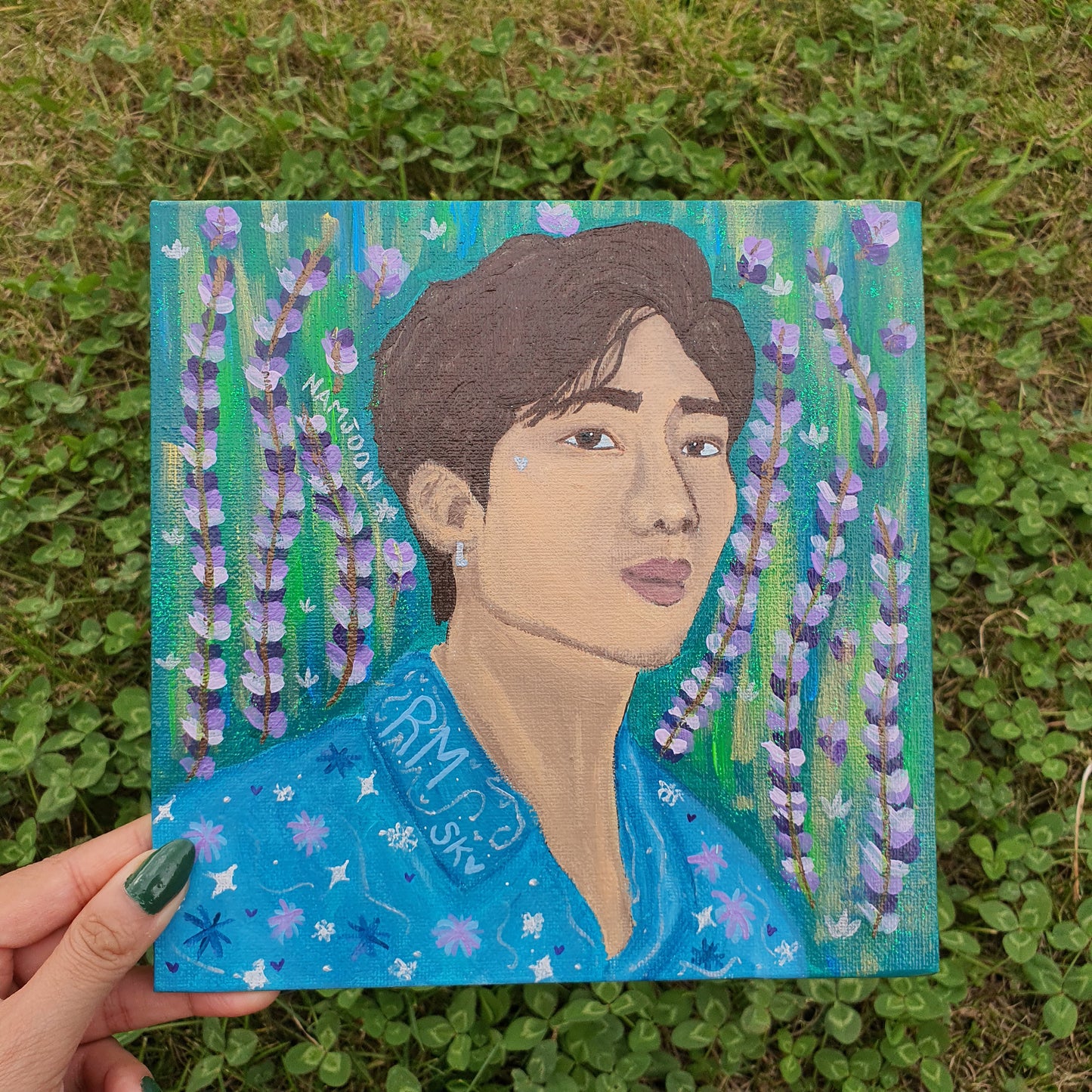 BTS Namjoon (RM) Canvas Painting