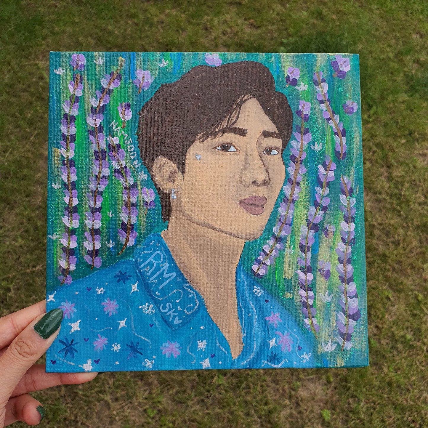 BTS Namjoon (RM) Canvas Painting