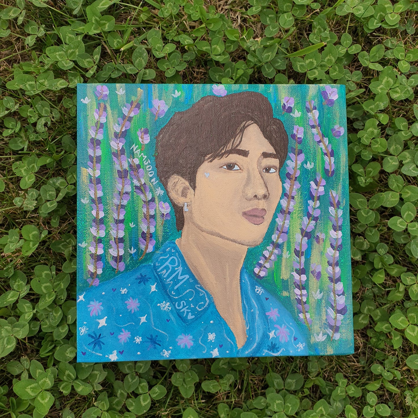 BTS Namjoon (RM) Canvas Painting