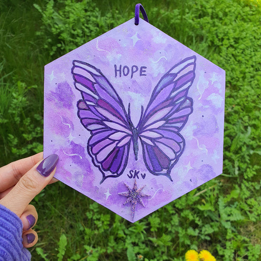 Hope Butterfly Essence Original Painting