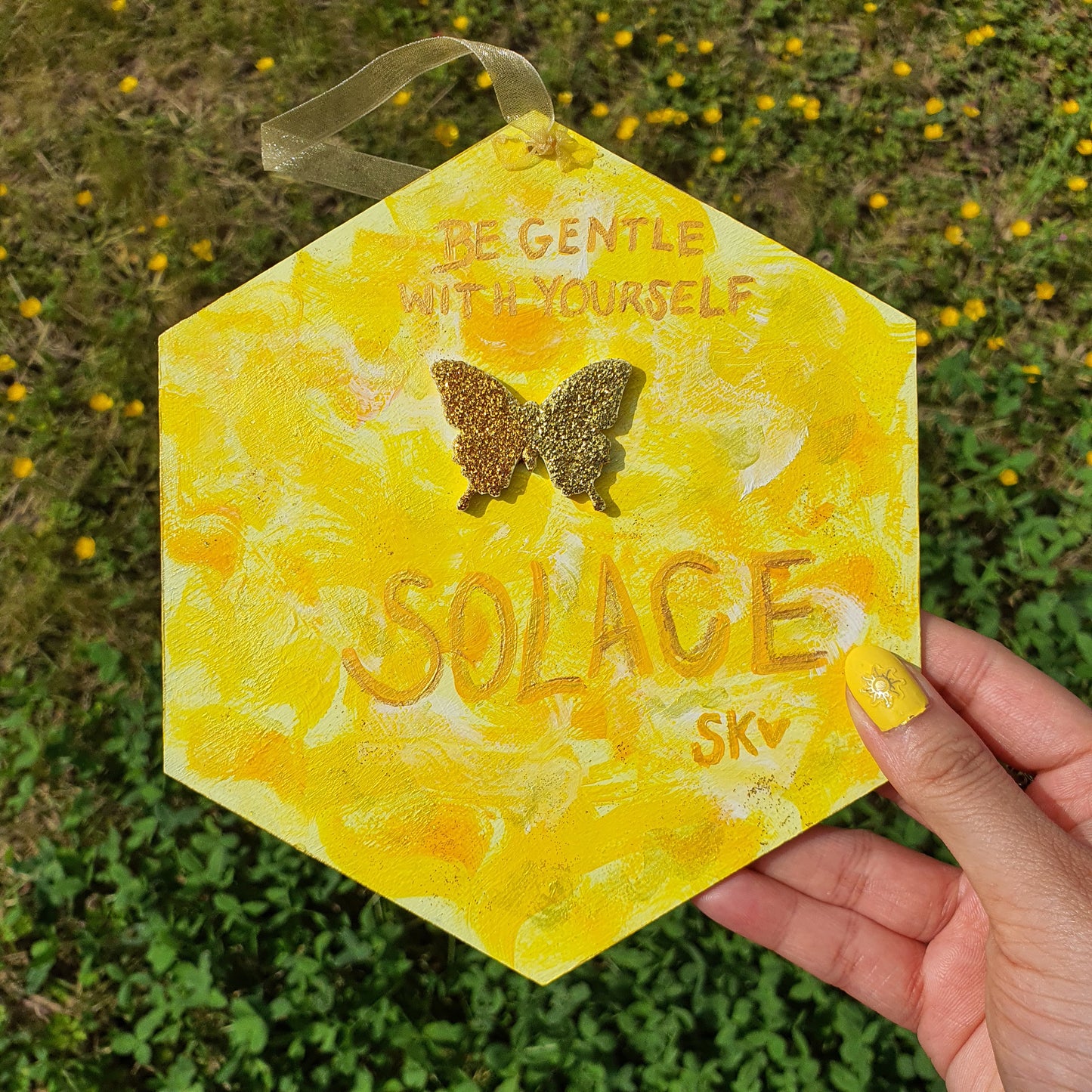 Solace Butterfly Essence Original Painting