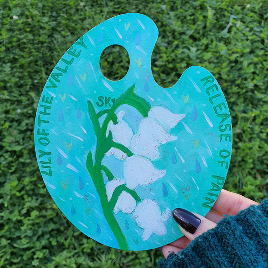 Flower Essence Lily of the Valley Release Original Painting